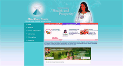 Desktop Screenshot of mindpowermatrix.com